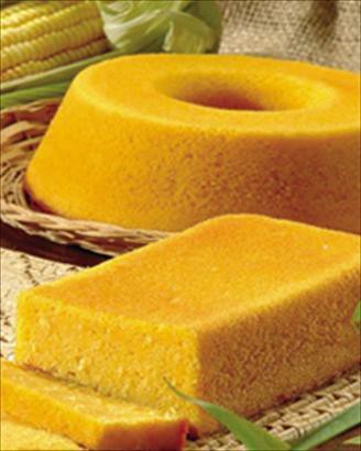 BOLO CREMOSO DE MILHO VERDE    